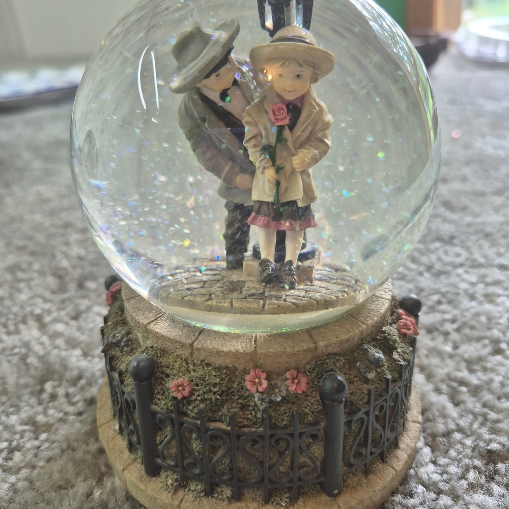 Westland Giftware Kim Anderson Forever Young Musical Light Up Snow Globe 6243